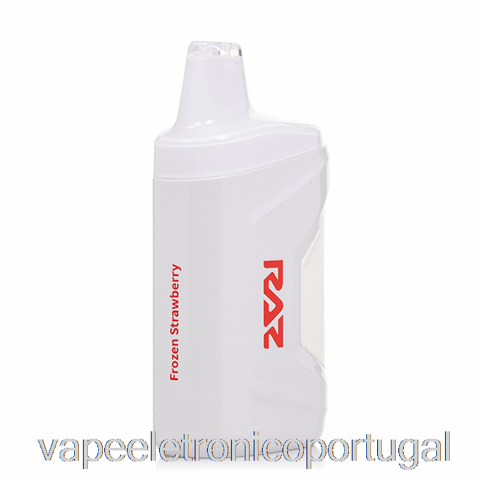 Vape Eletrônico Raz Ca6000 6000 Morango Congelado Descartável
